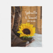 Country Sunflower Western Hochzeit