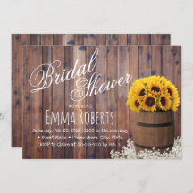 Country Sunflower Wine Barrel Rustikales Brautpart