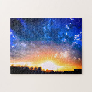 Country Sunset Puzzle