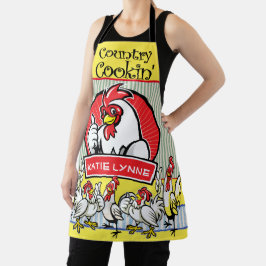 Country Sunshine Chicken Rooster Schürze
