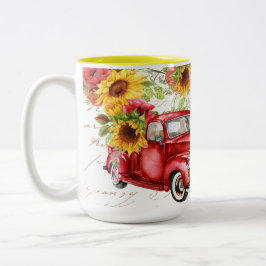 Country Sunshine Zweifarbige Tasse