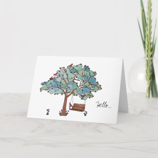 Country Swing, Hallo... Karte (Vorderseite)