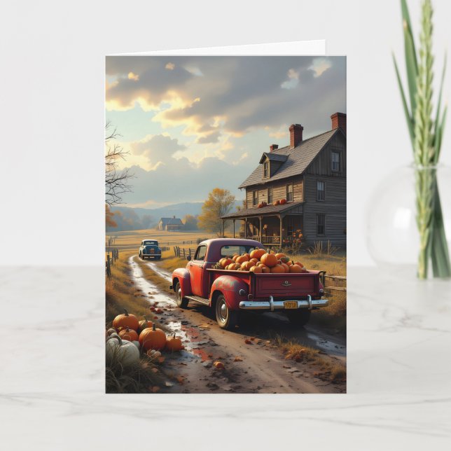 Country thanksgiving karte (Vorderseite)