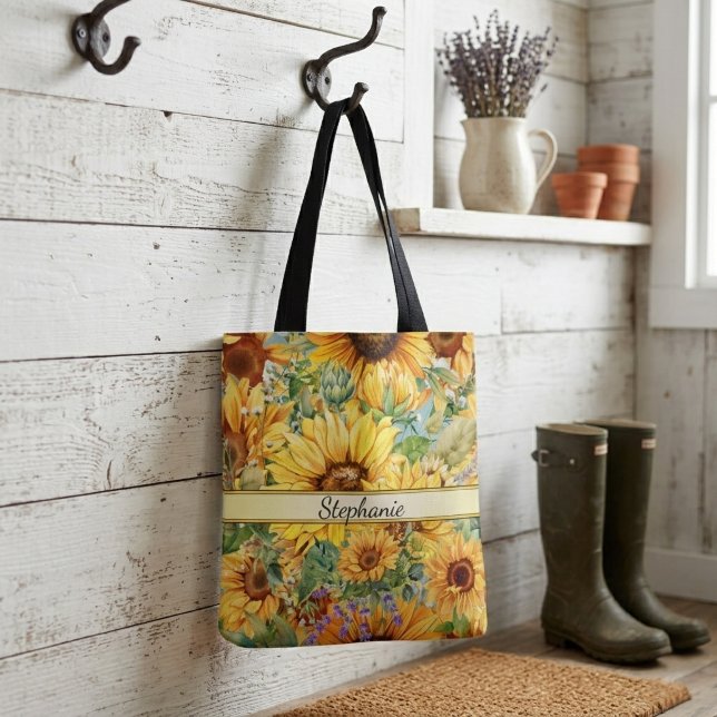 Country Vintag Style Wasserfarbe Sonnenblumen (Von Creator hochgeladen)