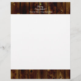 Country Vintag Wood Frohe Weihnachten