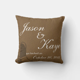 Country Wedding Throw Kissen