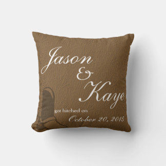 Country Wedding Throw Kissen