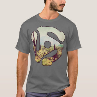 Country Western 45 Plattenadapter T-Shirt