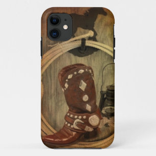 Country Western Cowboy Bootlounge Lasso Case-Mate iPhone Hülle