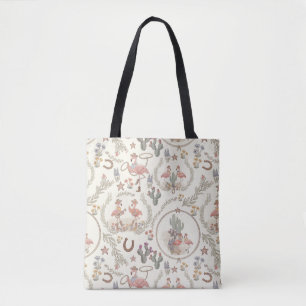 Country Western Flamingo-Tasche