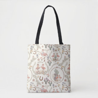 Country Western Flamingo-Tasche