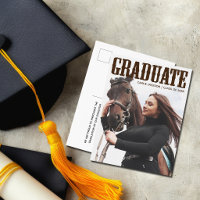 Country Western Graduate Foto Cowgirl Abschluss