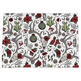 Country Western Weihnachten Große Geschenktüte