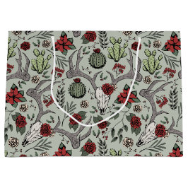 Country Western Weihnachten Große Geschenktüte