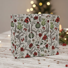 Country Western Weihnachten Große Geschenktüte