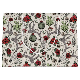 Country Western Weihnachten Große Geschenktüte