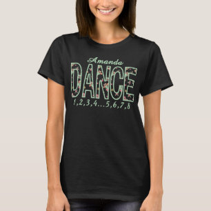 Country Western Weihnachts-Muster T - Shirt