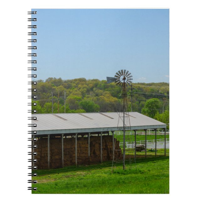 Country Windmühle Notizblock (Vorderseite)