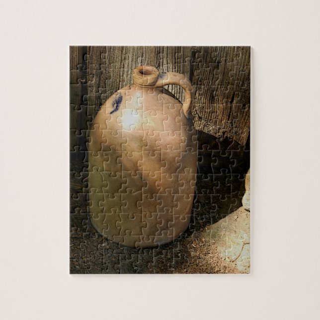 Country Wine Jug Puzzle (Vertikal)