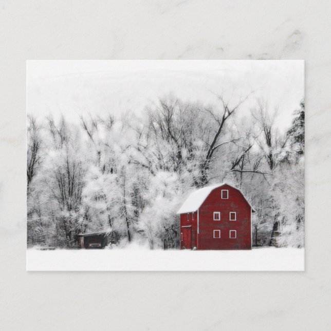 Country Winter, Postkarte (Vorderseite)