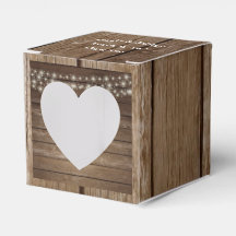 Country Wood Lights Ball Jar Fevor Box