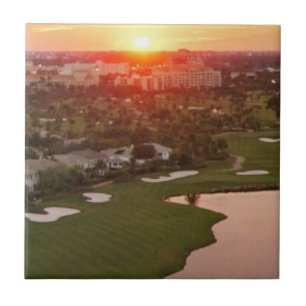 Countryklub am Sonnenuntergang, Aventura, Florida Fliese