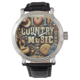 Countrymusik. Armbanduhr