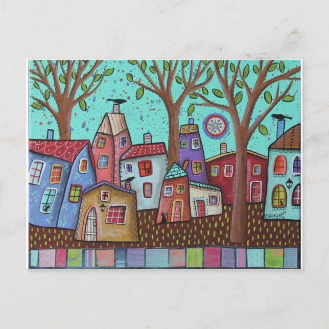 CountryNeighbors Postkarte (Vorderseite)