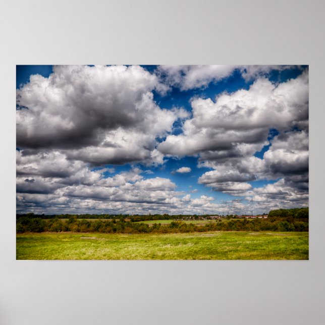 Countryside Skyscape Poster (Vorne)