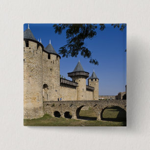 Counts Castle, Carcassonne, Aude, Languedoc, Button