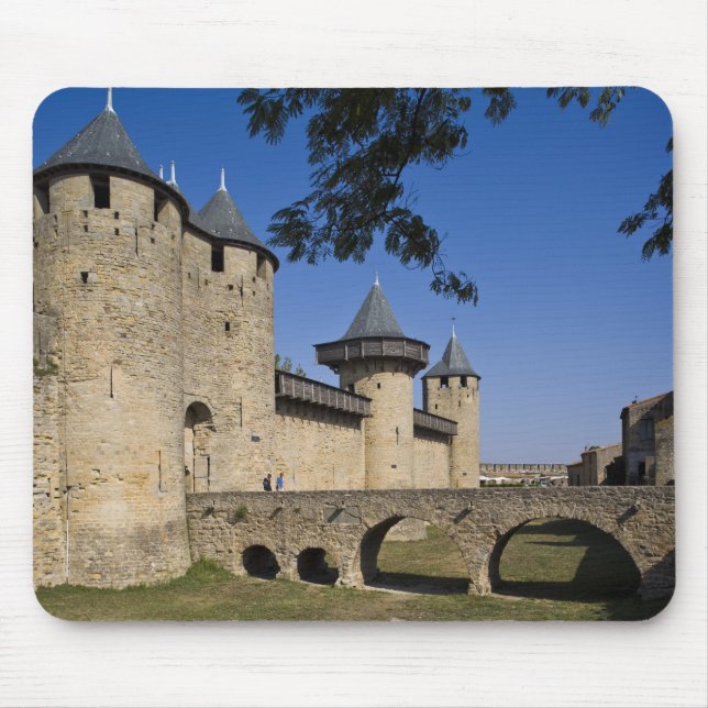 Counts Castle, Carcassonne, Aude, Languedoc, Mousepad (Vorne)
