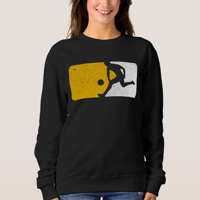 County Antrim Major Saffron White Football Sweatshirt (Vorderseite)