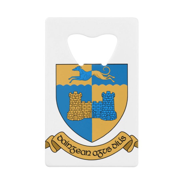 County Longford Irland Geldbeutel Flaschenöffner (Vorderseite)