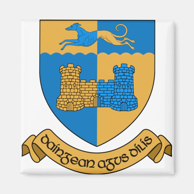 County Longford Irland Magnet (Vorne)