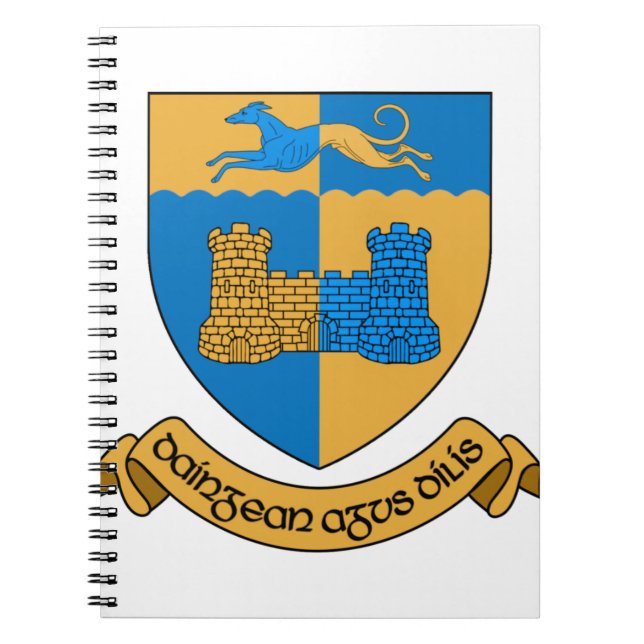 County Longford Irland Notizblock (Vorderseite)