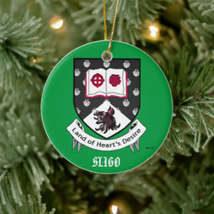 County Sligo Ireland Christmas Ornament