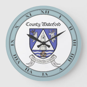 County Waterford Wall Clock Große Wanduhr