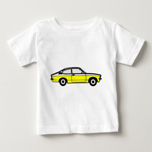 Coupé 1974 Opels Kadett C Baby T-shirt (Vorderseite)