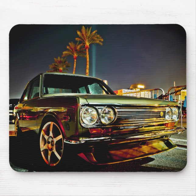 Coupé Datsun-Drossel SSS 510 Mousepad (Vorne)