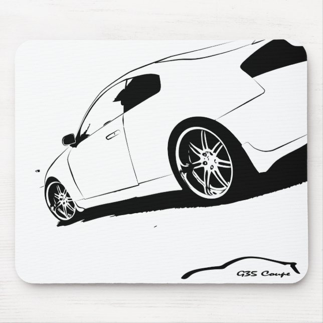 Coupé G35 Mousepad (Vorne)