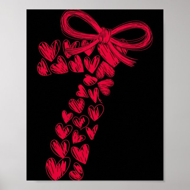 Couple 7 67 - Cute Six Seven Hearts Matching 67 Va Poster (Vorne)