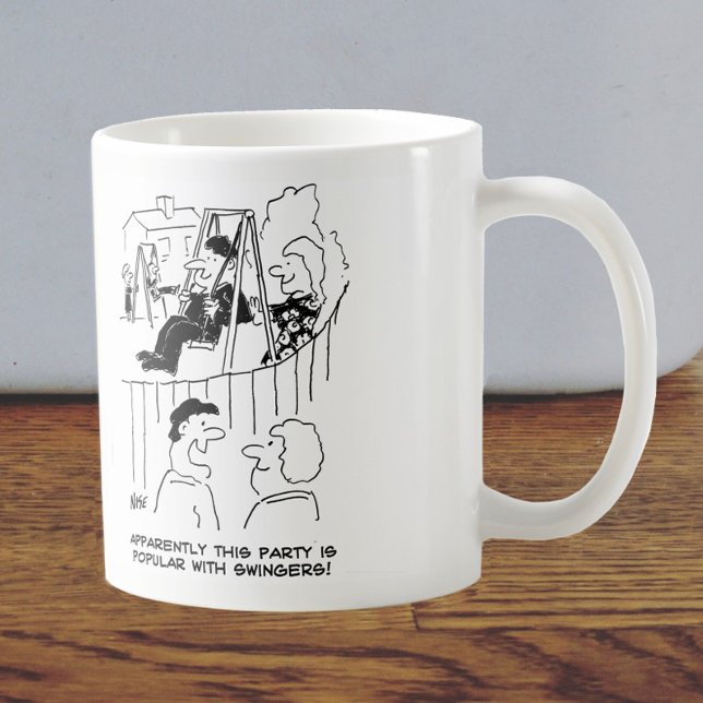 Couple Ankunft in einem Swingers-Party Kaffeetasse (Von Creator hochgeladen)