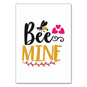 Couple Art Bee Mine Tischnummer
