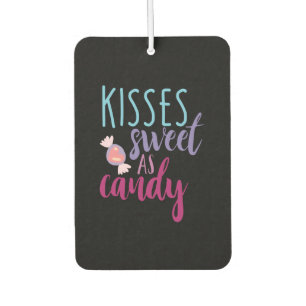 Couple Art Kisses Sweet As Candy Autolufterfrischer