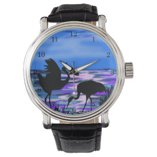 Couple Crane Watch Armbanduhr