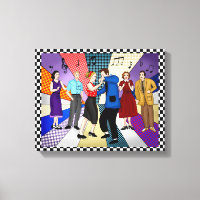 Couple Dancing | Retro Nostalgic der 50er Jahre