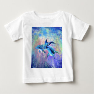 Couple Dolphin Baby T - Shirt