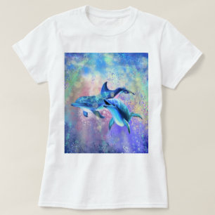 Couple Dolphin T - Shirt Happy Family