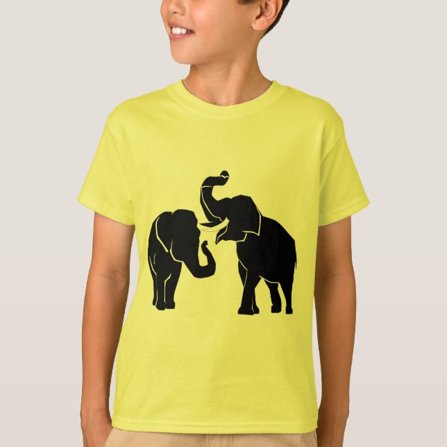 Couple Elephant T - Shirt (Vorderseite)