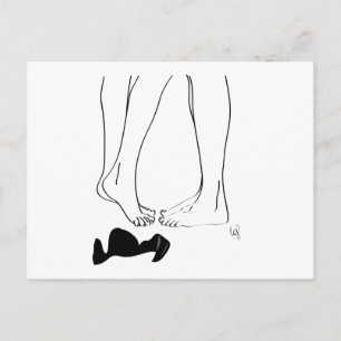 Couple et dessous postkarte